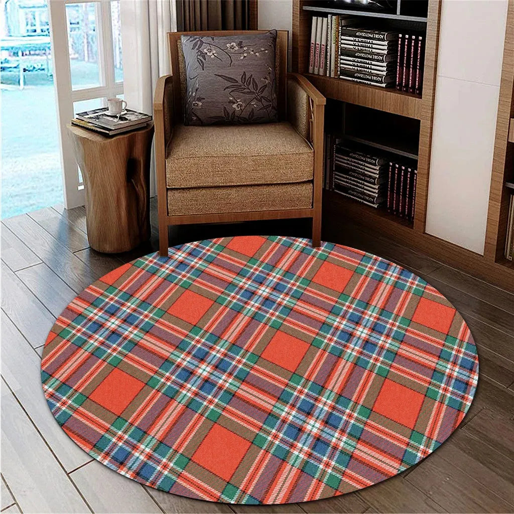 MacFarlane Ancient Tartan Classic Round Carpet