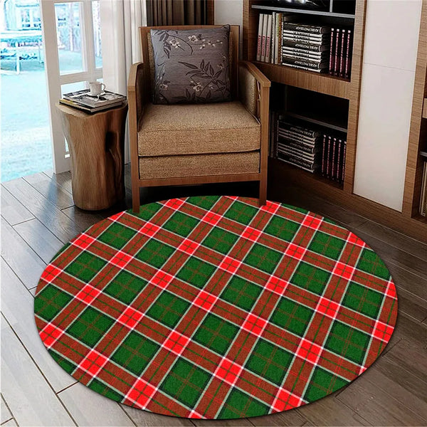 Pollock Modern Tartan Classic Round Carpet