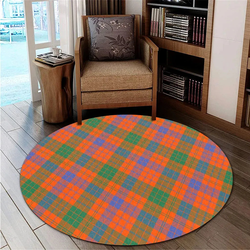 Ross Ancient Tartan Classic Round Carpet