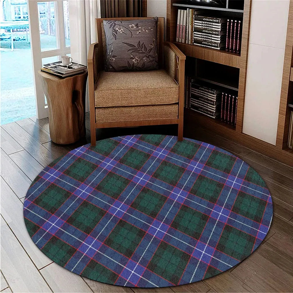 Guthrie Modern Tartan Classic Round Carpet