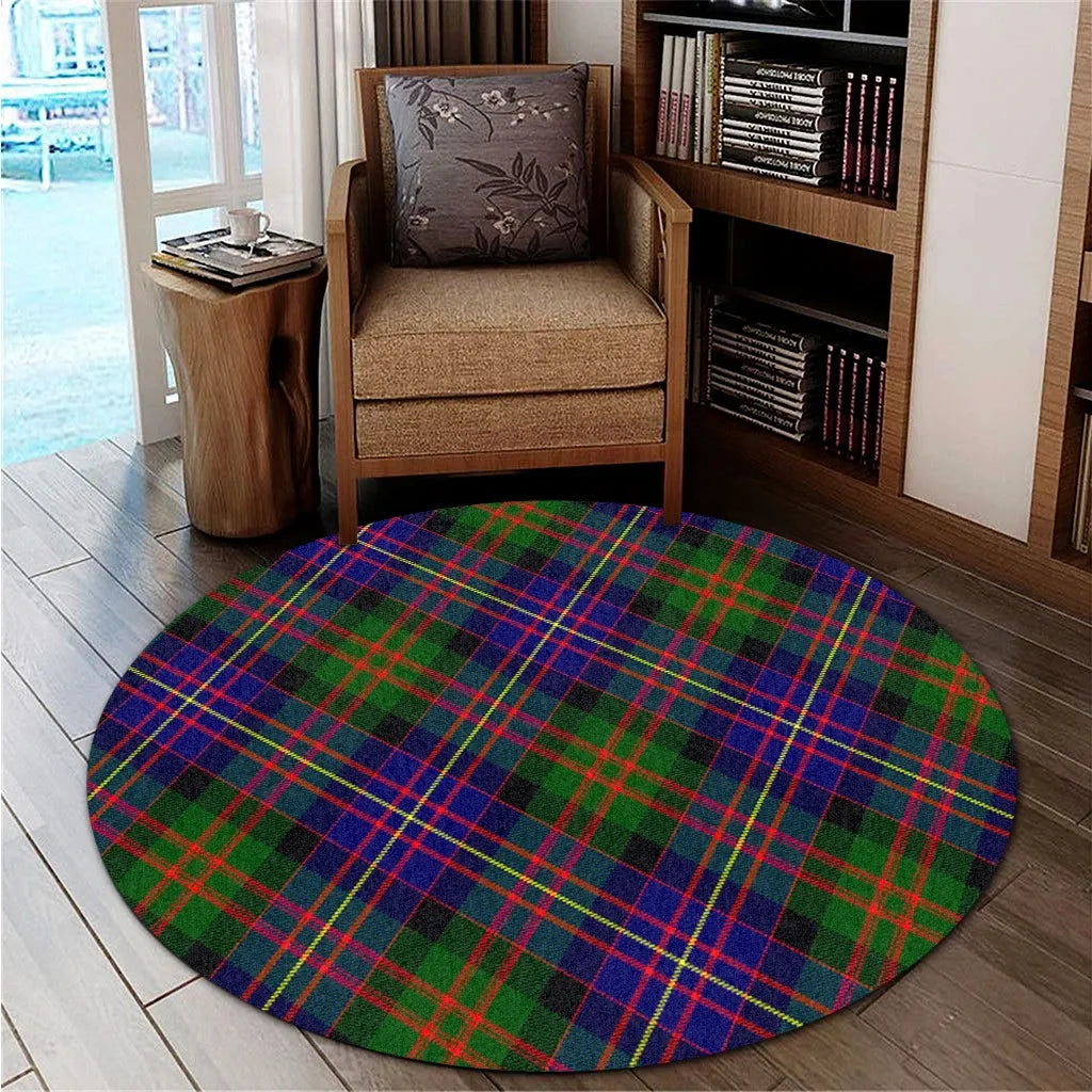 Cameron of Erracht Modern Tartan Classic Round Carpet