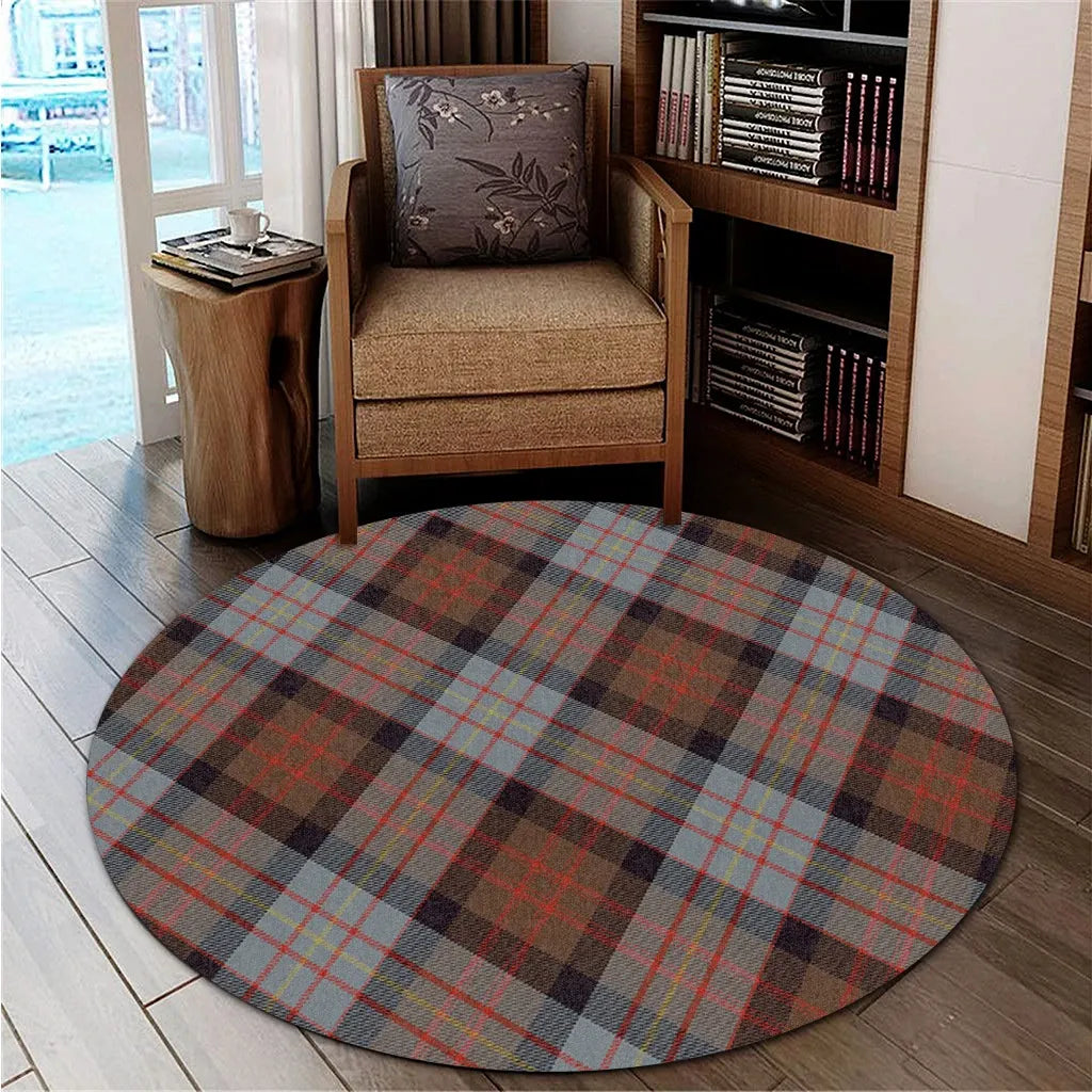 Cameron of Erracht Weathered Tartan Classic Round Carpet