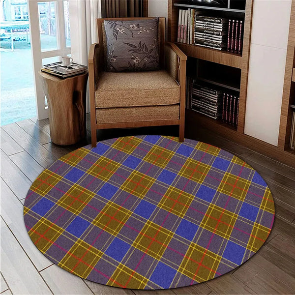 Balfour Modern Tartan Classic Round Carpet