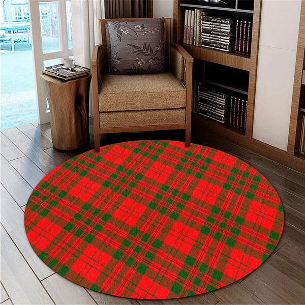 Livingstone Modern Tartan Classic Round Carpet