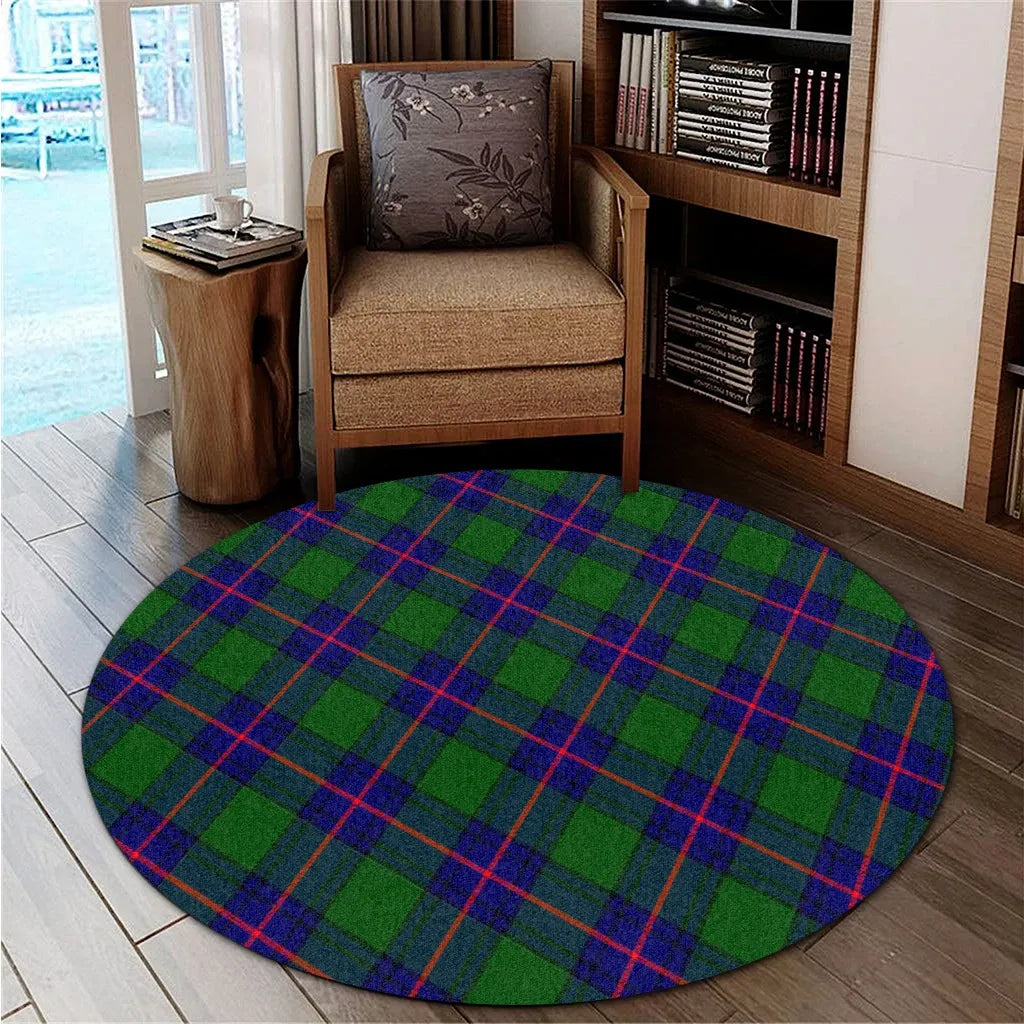 Shaw Modern Tartan Classic Round Carpet