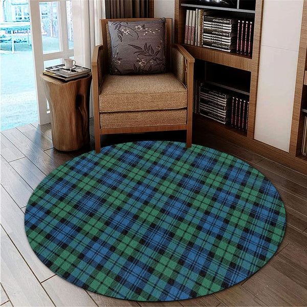 Campbell Ancient 02 Tartan Classic Round Carpet