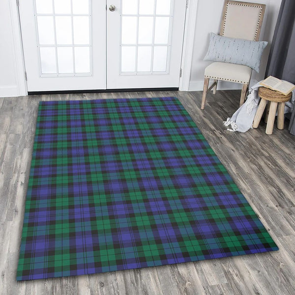 Blackwatch Modern Tartan Classic Area Rug