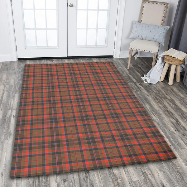 Cumming Hunting Weathered Tartan Classic Area Rug