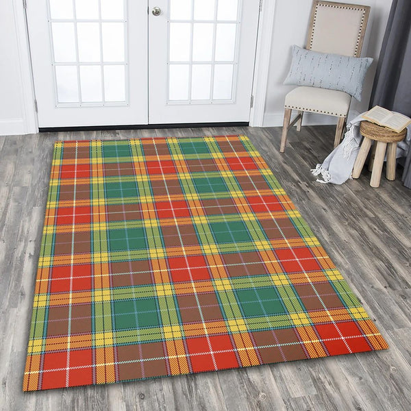 Buchanan Old Set Weathered Tartan Classic Area Rug