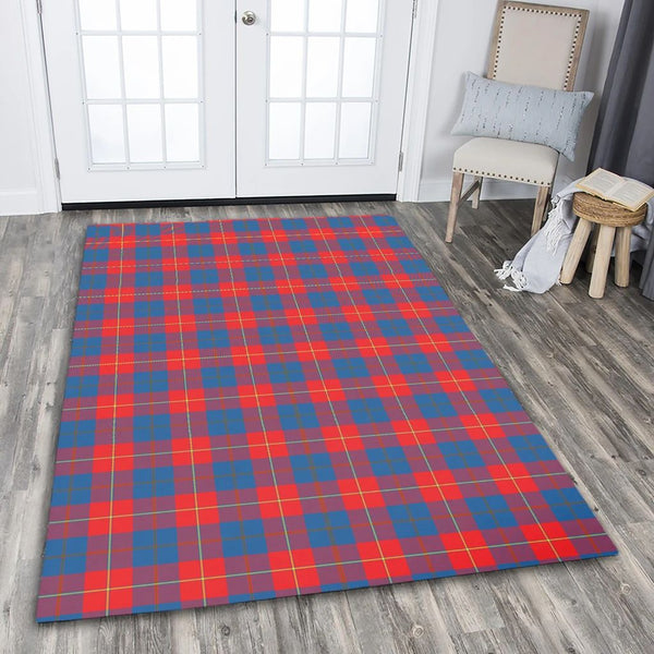 Galloway Red Tartan Classic Area Rug