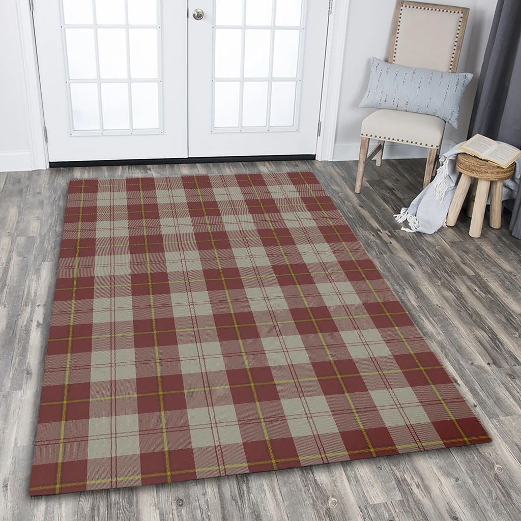 Cunningham Burgundy Dancers Tartan Classic Area Rug