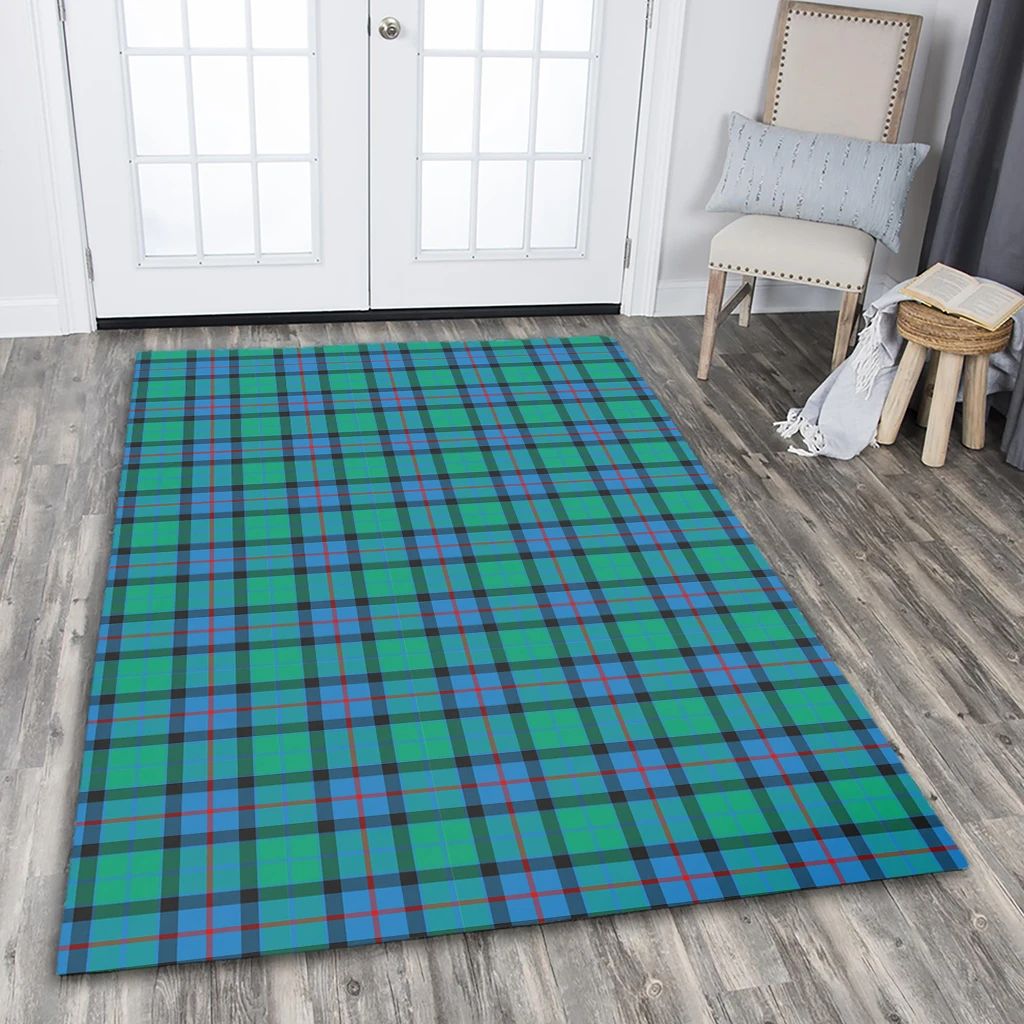 Flower Of Scotland Tartan Classic Area Rug