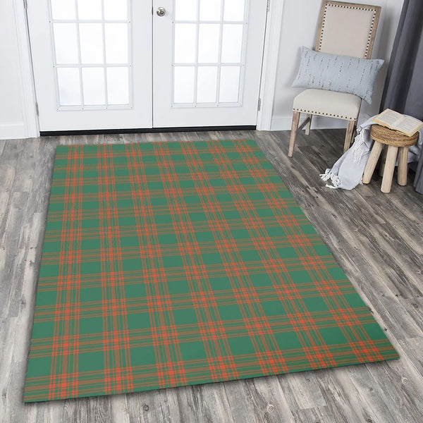 Menzies Green Ancient Tartan Classic Area Rug