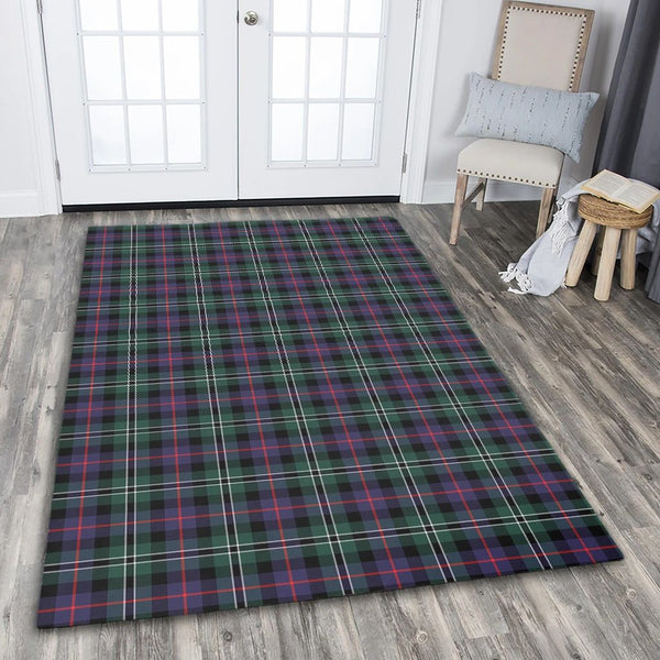 Rose Hunting Modern Tartan Classic Area Rug