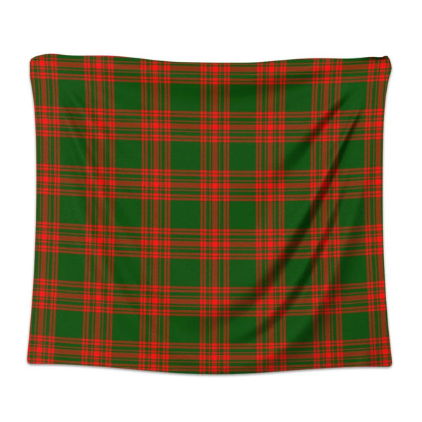 Menzies Green Modern Tartan Classic Tapestry