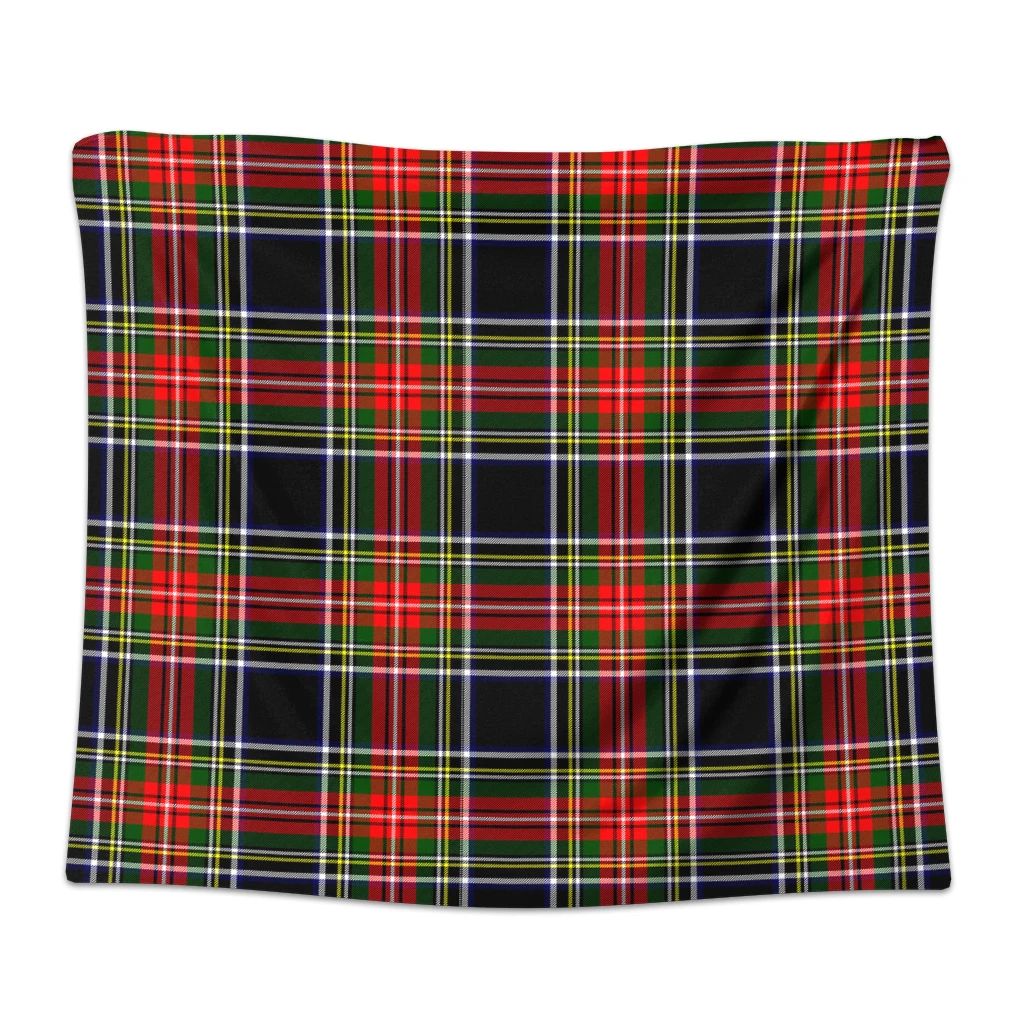 Stewart Black Tartan Classic Tapestry