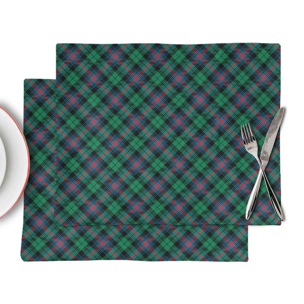 Urquhart Broad Red Ancient Tartan Classic Placemat