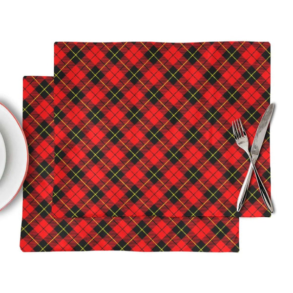 Wallace Hunting Red Tartan Classic Placemat