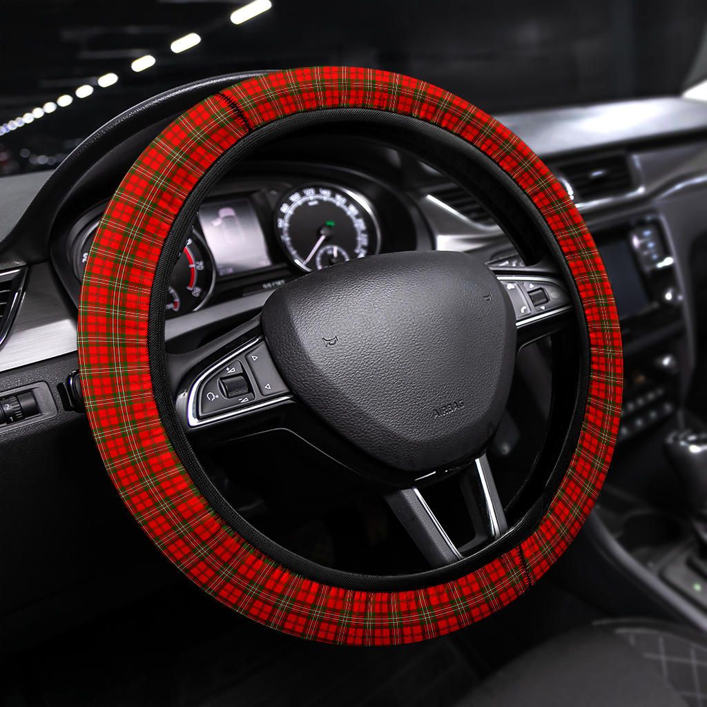 Scott Modern Tartan Steering Wheel Cover