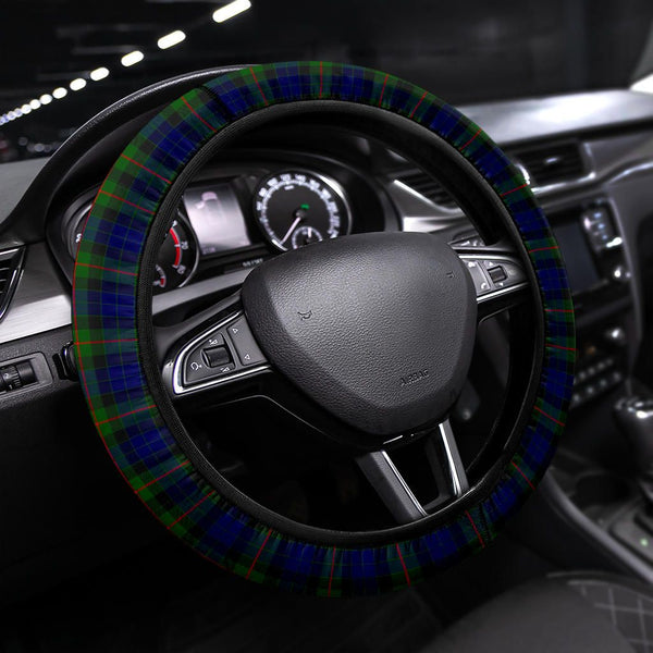 Gunn Modern Tartan Steering Wheel Cover