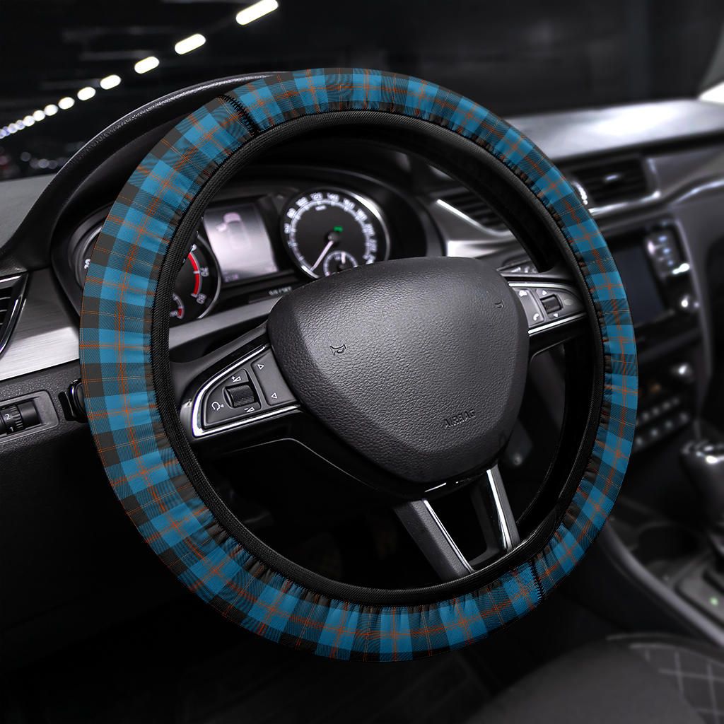 Angus Ancient Tartan Steering Wheel Cover