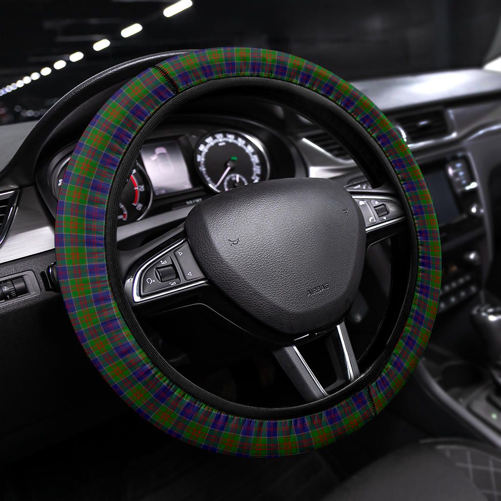 Stewart of Appin Hunting Modern Tartan Steering Wheel Cover