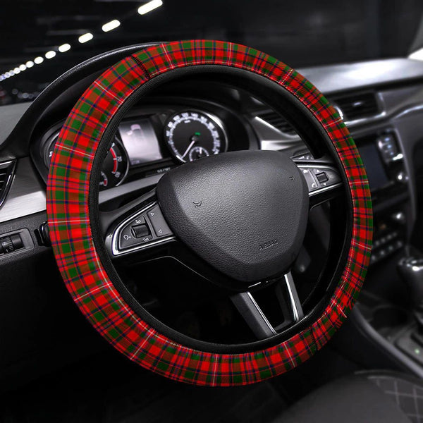 MacKinnon Modern Tartan Steering Wheel Cover