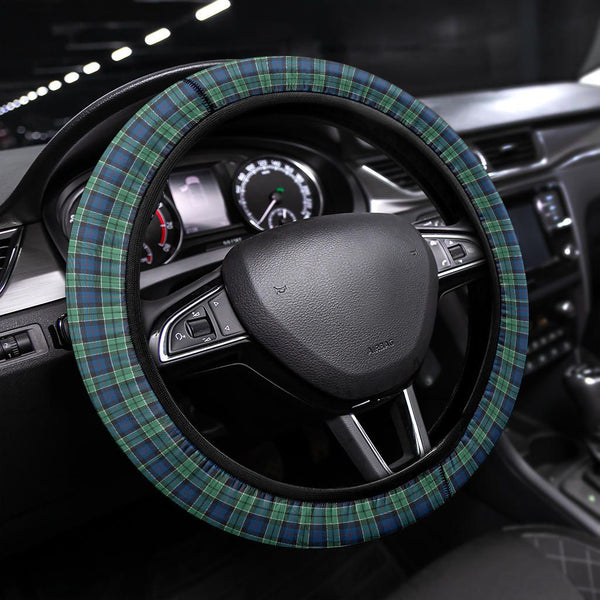 Leslie Hunting Ancient Tartan Steering Wheel Cover