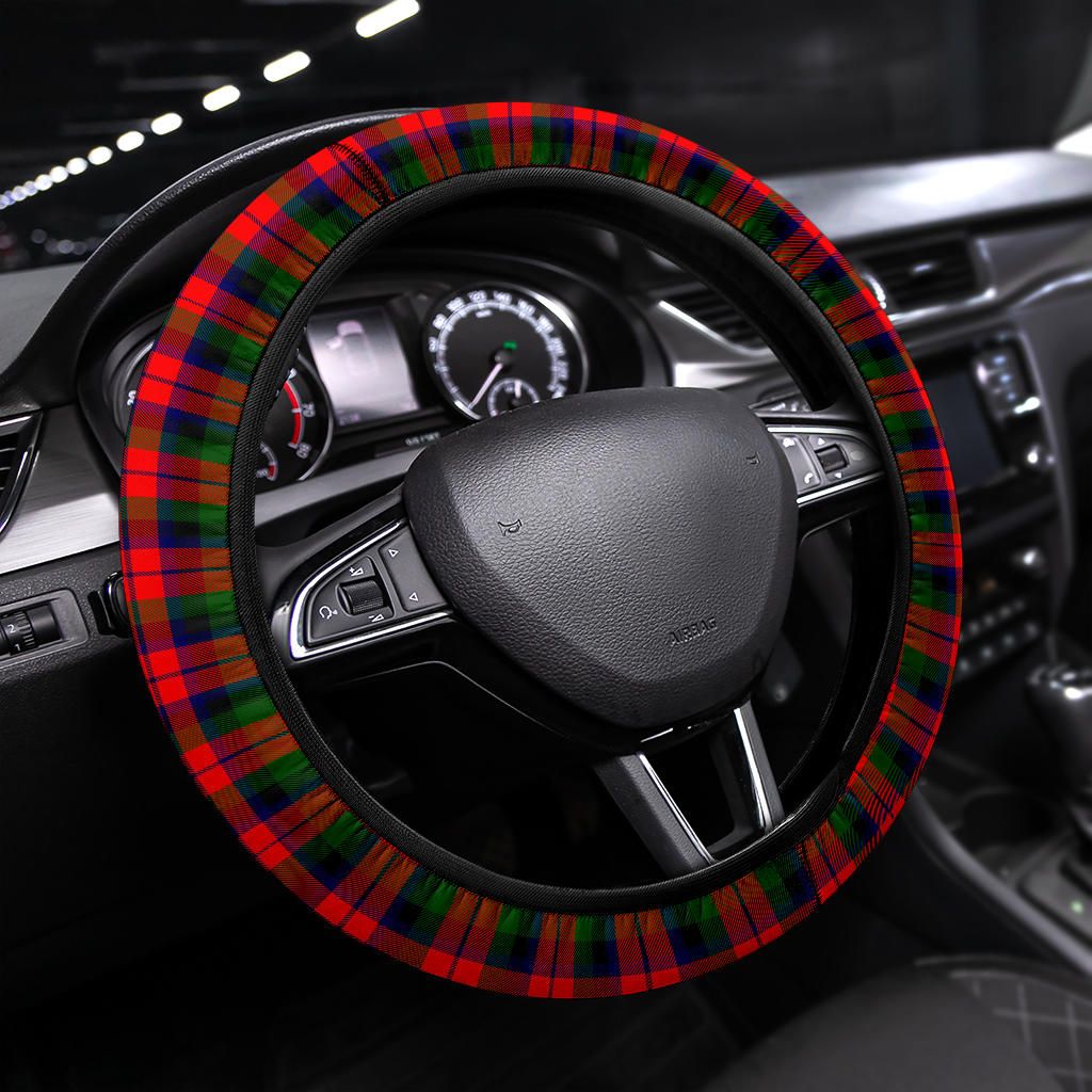 MacNaughton Modern Tartan Steering Wheel Cover