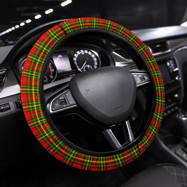 Leask Tartan Steering Wheel Cover