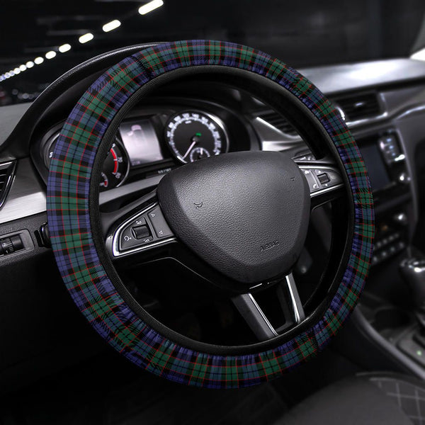 Fletcher Modern Tartan Steering Wheel Cover