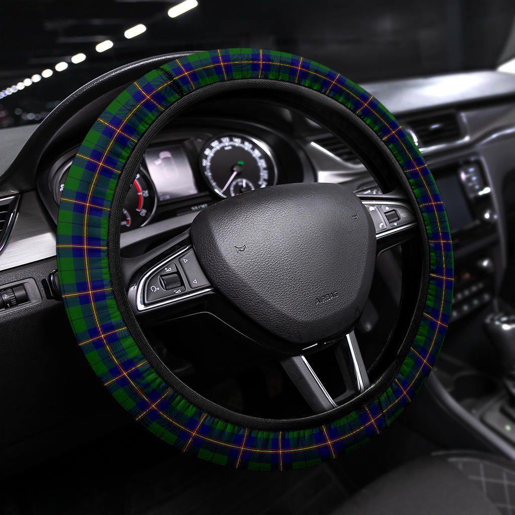 Carmichael Modern Tartan Steering Wheel Cover