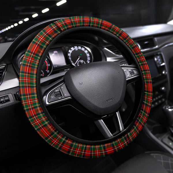 Stewart Tartan Steering Wheel Cover