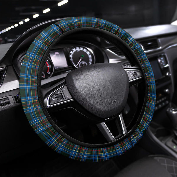 Cockburn Modern Tartan Steering Wheel Cover