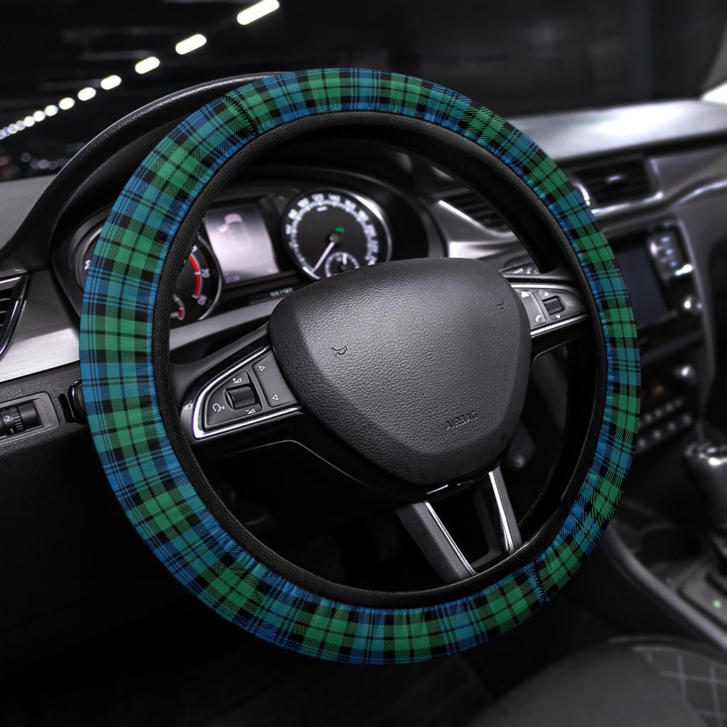 Campbell Ancient 01 Tartan Steering Wheel Cover