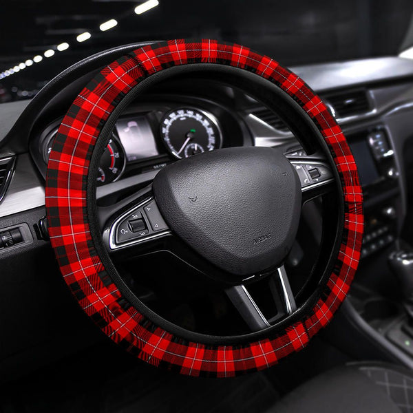 Cunningham Modern Tartan Steering Wheel Cover