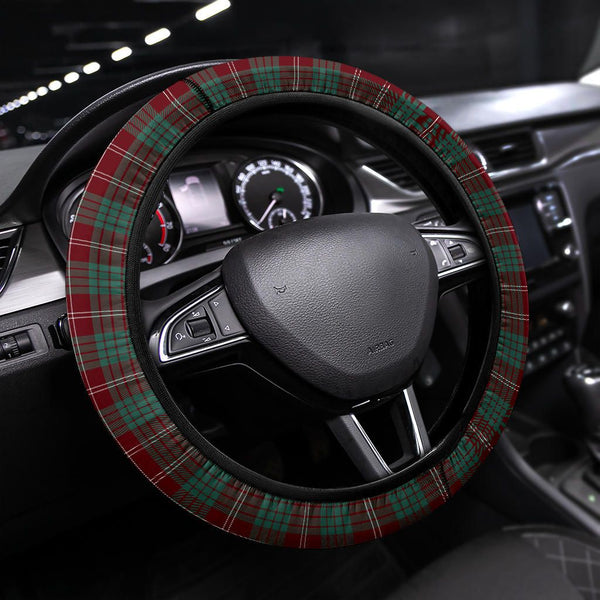 Crawford Modern Tartan Steering Wheel Cover