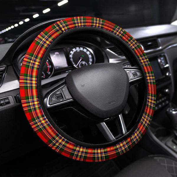 MacGill Modern Tartan Steering Wheel Cover