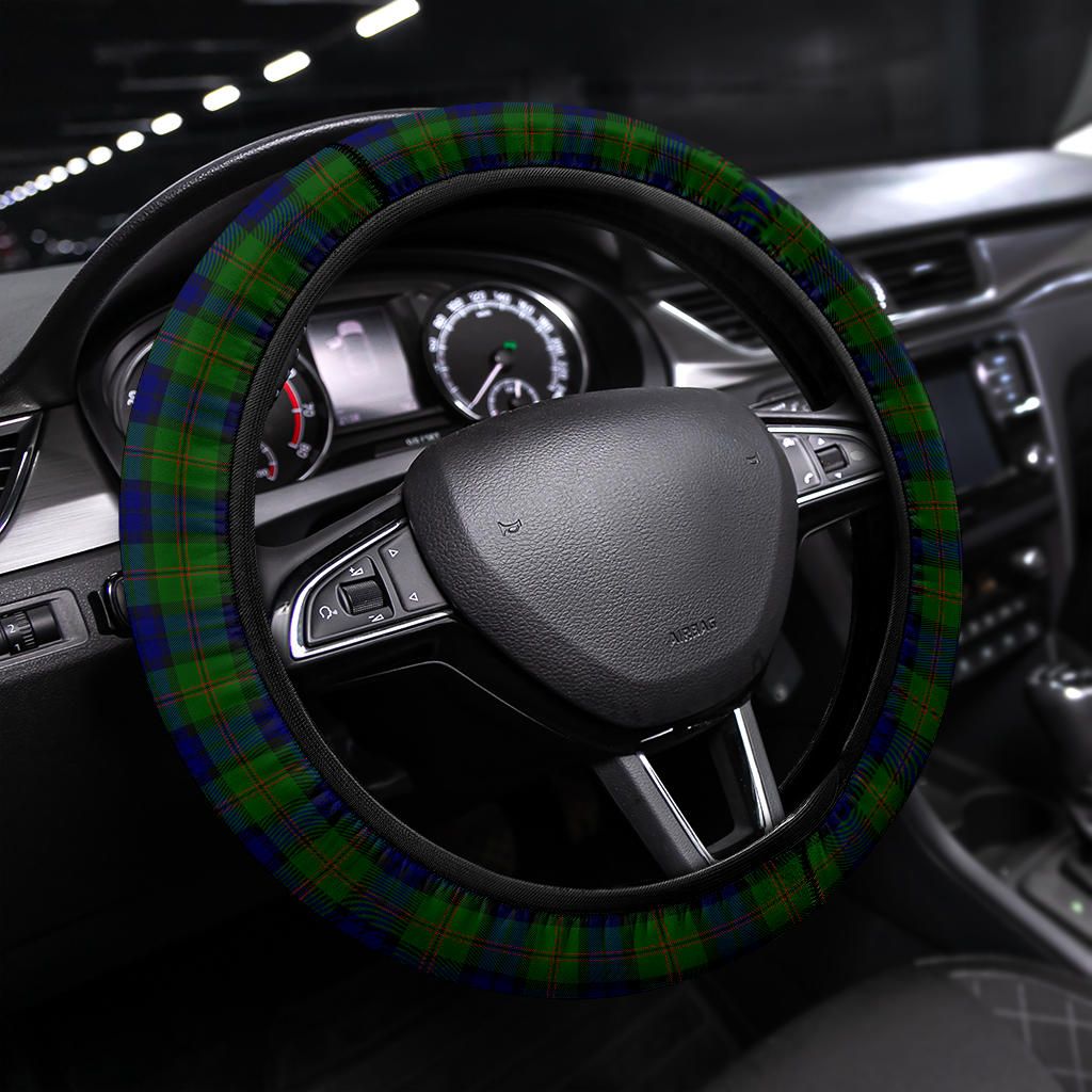 Dundas Modern Tartan Steering Wheel Cover