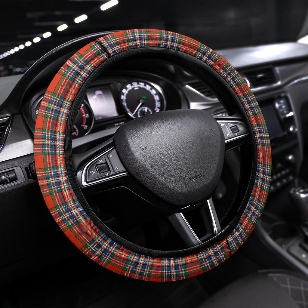 MacFarlane Ancient Tartan Steering Wheel Cover