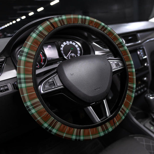 Thomson Hunting Modern Tartan Steering Wheel Cover