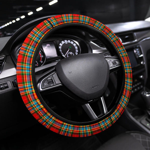 Chattan Tartan Steering Wheel Cover