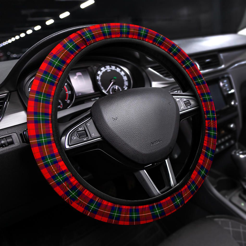 Ruthven Modern Tartan Steering Wheel Cover