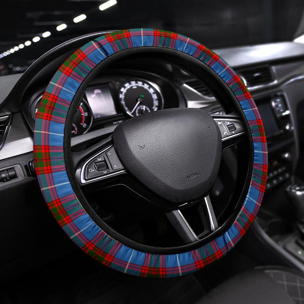 Crichton District Tartan Steering Wheel Cover