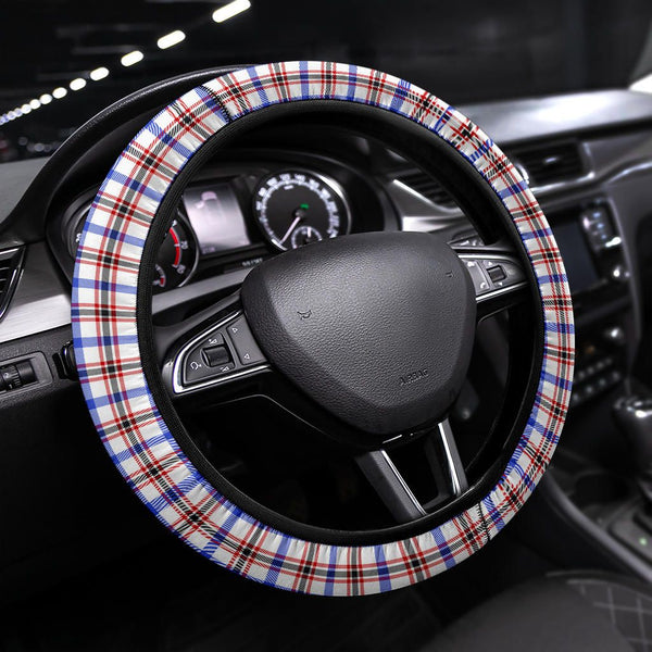 Boswell Modern Tartan Steering Wheel Cover