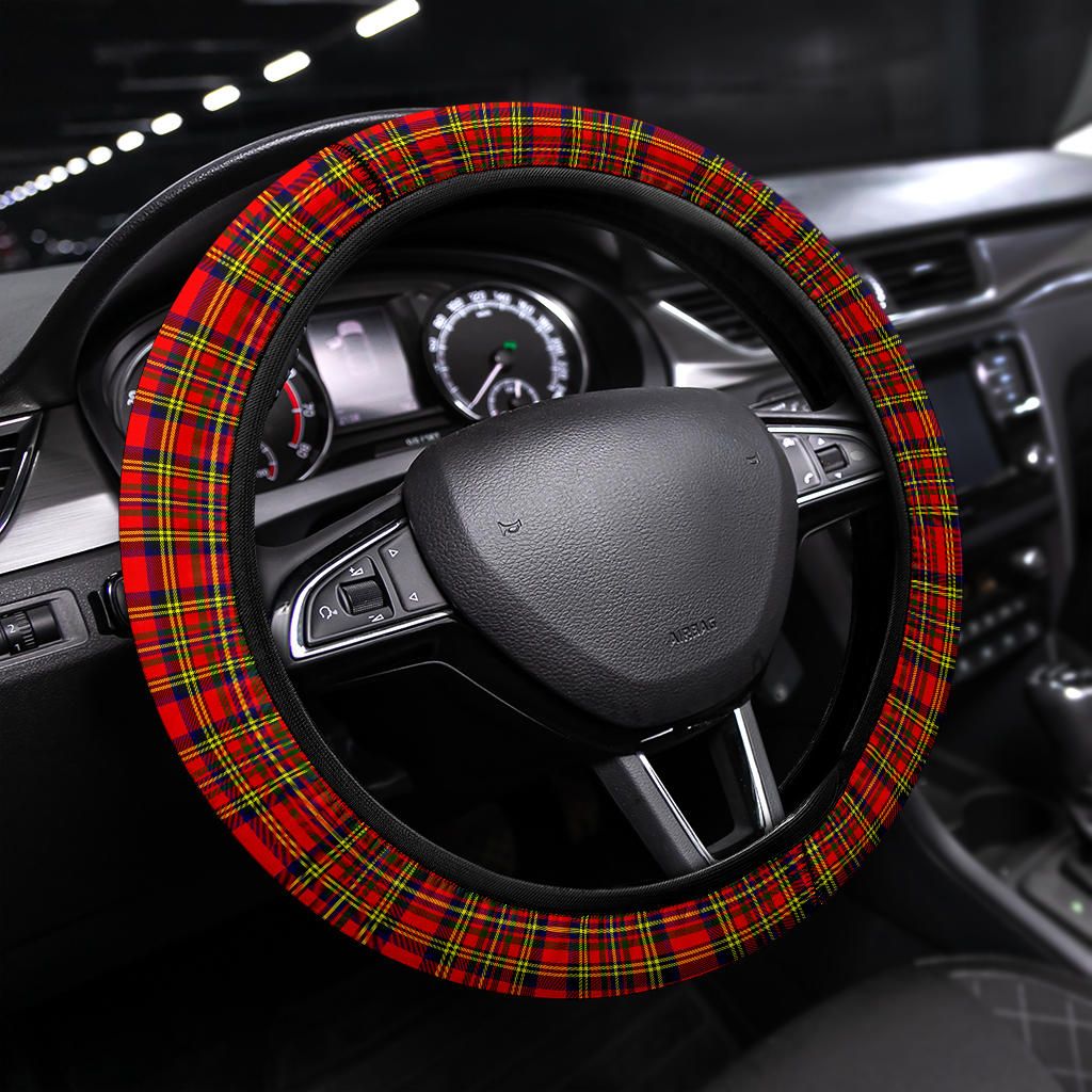 Hepburn Tartan Steering Wheel Cover