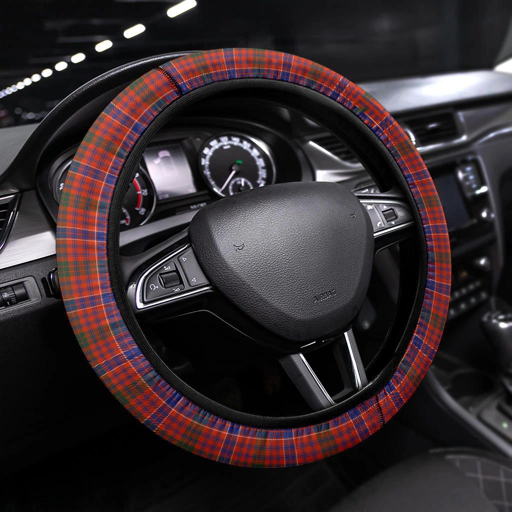 MacRae Ancient Tartan Steering Wheel Cover