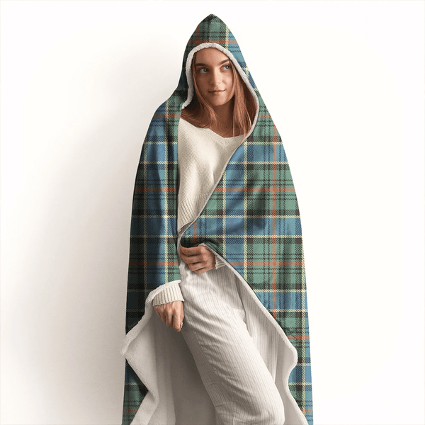 Ogilvie Hunting Ancient Tartan Classic Hooded Blanket