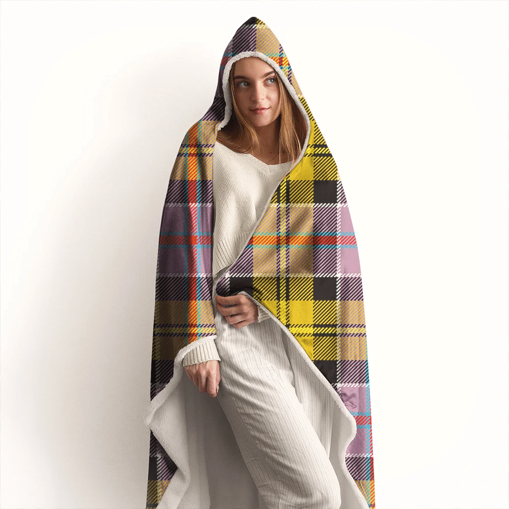 Culloden Ancient Tartan Classic Hooded Blanket