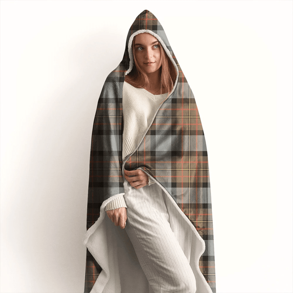 MacLaren Weathered Tartan Classic Hooded Blanket